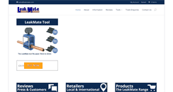 Desktop Screenshot of leakmate.com