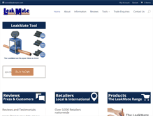 Tablet Screenshot of leakmate.com